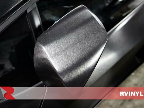 3M 2080 Series BR212 Brushed Black Metallic Dual Cast Textured Finish Vinyl Car Wrapping Film - 1ft x 1ft - 1sq ft - Vehicle Sheet Roll - color: Brushed Black Metallic - 2080 BR212, size: 1ft x 1ft