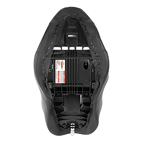 SLMOTO Gel 2 Up Rider Driver&Passenger Seat Fit for Harley Touring Road King Glide Street Glide Electra Glide 2009-2023 Orange - color: Gel Style A Orange