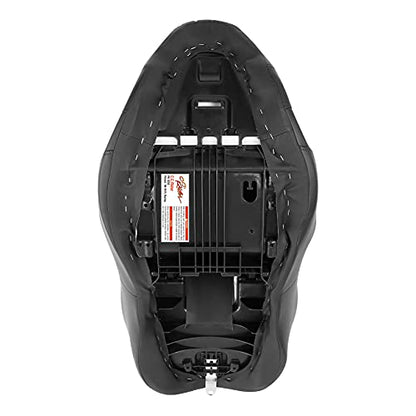 C.C. RIDER Low Profile Motorcycle Seat - Red Motorcycles Seat Cushions fit for Harley Touring Road King Street Glide Road Glide Electra Glide 2009-2023 - color: Black Red