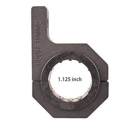 Round Bar Clamp Bracket Kit - Pack 4 Clamps, Roof Cage Holder for 1 1/8" Bar - size: 1.125"-Clamp Kit