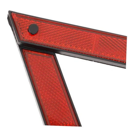 3pcs Road Safety Triangles Reflective Tape Emergency Roadside Triangle Sign