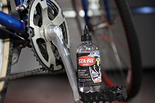 STA-BIL SPORT Bike Chain Cleaner & Lubricant - Prevents Rust on Chains, Cables, and Derailleurs, Premium Lubricant, Easy to Apply, Preserves Bike Chains, 8oz (22406) - style: STA-BIL Bike Cleaner & Protectant Kit