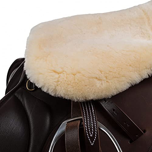 HORZE Harleigh Sheepskin Seat Warmer - size: Large