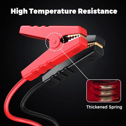 Jumper Cable Kit with Switch for “MIL” 18V Battery, Reinforced Clamps 12AWG 5.9Ft Booster Cable for Car Motorcycle, Compatible with 48-11-1812 48-11-1815 48-11-1820 etc. - style: For “MIL” 18V