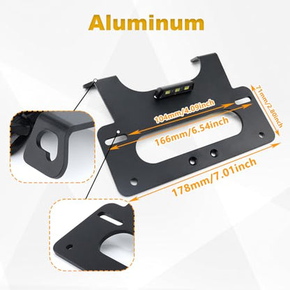 Motorcycle Fender Eliminator Bracket Tail Tidy with License Plate Light Fit for GSX-R 1000 2005-2008