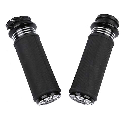 TCMT 1" 25mm Electric Handle Bar Grips Fit for Harley - color: Style A