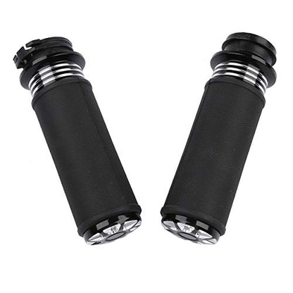 TCMT 1" 25mm Electric Handle Bar Grips Fit for Harley - color: Style A