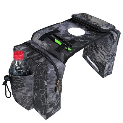 ATV Tank Bag Saddle Bag Waterproof Motorcycle Bag Compatible with Snowmobile Sportsman Scrambler FourTrax Grizzly UTV Hanging Storage Bag Phython - color: Camo Phython