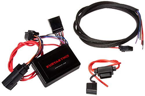Kuryakyn 2595 Motorcycle Accessory: Plug & Play Trailer Wiring with Relay Harness for 2014-19 Harley-Davidson FLH/FLT Motorcycles with 5-Wire Trailer , Black - size: 5-Wire Trailer, style: FLH/FLT Models