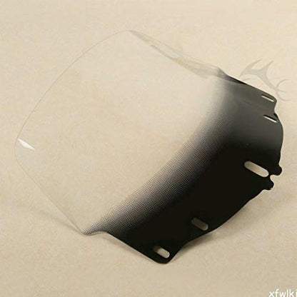 Green-L Motorcycle PMMA Clear Windshield Windscreen Fit for Honda Goldwing GL1800 2001-2017 - color: Style B