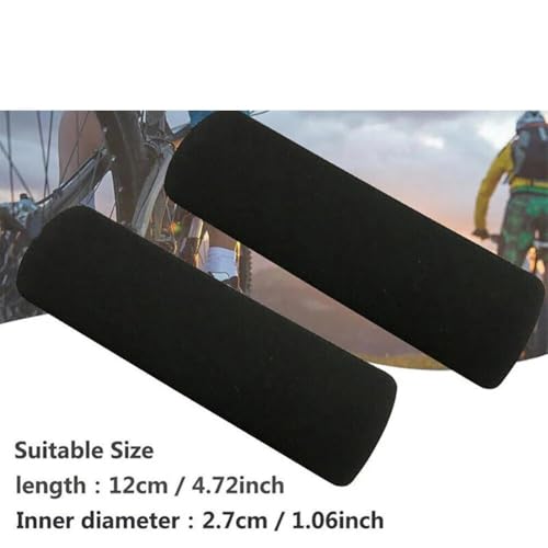 Motorcycle Handle Grips Bar Motorcycle Anti Vibration Handle Cover Bar Foam Comfort Slip Over Grips Universal Heat Shrinkable Grip handlebar Sleeve