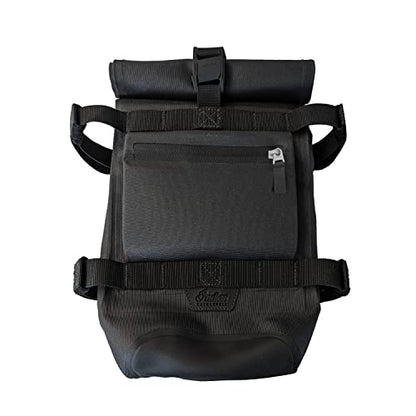 Indian Motorcycle All-Weather Vinyl Tailbag, for Specific Models, Black, 7 Liter Capacity, Magnetic Closure - Part 2890106-FBA