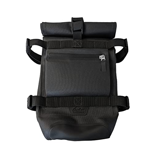 Indian Motorcycle All-Weather Vinyl Tailbag, for Specific Models, Black, 7 Liter Capacity, Magnetic Closure - Part 2890106-FBA