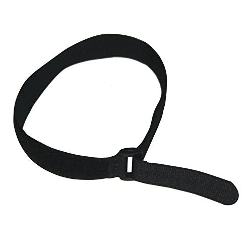 YiwerDer [16 Pack] 1 x 18" Hook and Loop Reusable Fastening Nylon Cable Securing Straps, Durable Functional Ties to Keep Your Places from Tangled Messes of Cords - style: 18" x 1Inch