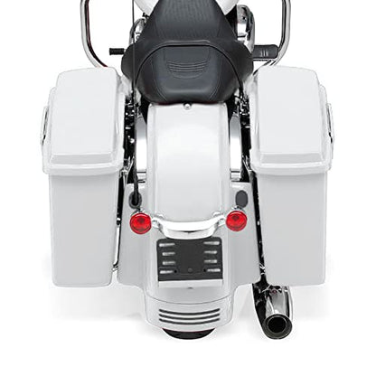 XMT-MOTO Hard Saddlebags Saddle bags Fit for Harley 1994-2013 Touring models road glide road king ultra street glide electra glide and 1984-2017 Softail models White - color: White, size: Standard