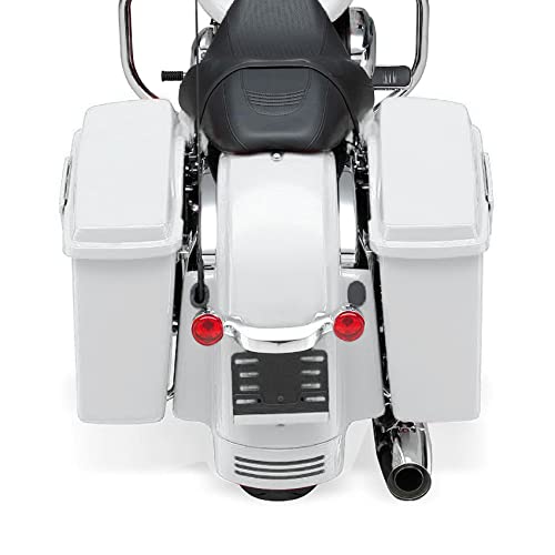 XMT-MOTO Hard Saddlebags Saddle bags Fit for Harley 1994-2013 Touring models road glide road king ultra street glide electra glide and 1984-2017 Softail models White - color: White, size: Standard