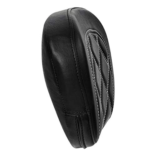 Detachable Sissy Bar Backrest Pad Fits For Harley 1997-2023 Touring Road King Tri Glide Street Glide Road Glide Electra Glide 2018-2023 Softail Slim FLSL Low Rider FXLR - color: Style F# 3