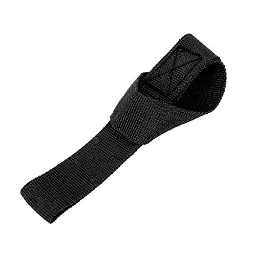 F FIERCE CYCLE 10pcs 8.07" x 0.98" Cargo Belt Soft Loop Tie Down Trailer Straps for Motorcycle ATV UTV Black 2.5x20.5cm - color: Black