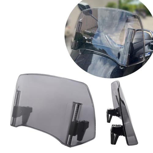 Motorcycle Windshield Extension for BMW F850 GS 2018-2022, Adjustable Clip-On Windscreen Spoiler Deflector Acrylic Windshield Extender Reduce Wind Noise,B - color: B