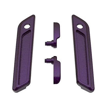 Advanblack Saddlebag Latches Covers, Lid Lifters Levers Fit for 2014+ Harley Touring Hard Saddlebags - Hard Candy Mystic Purple Flake - color: Hard Candy Mystic Purple Flake
