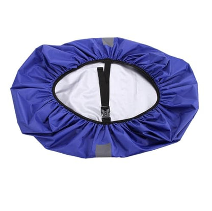 Backpack Rain Cover Reflective Rain Cover Backpack Waterproof Bag Dust Raincover Outdoor Camping Hiking Climbing Journey Sunscreen - color: A-Blue, size: Other
