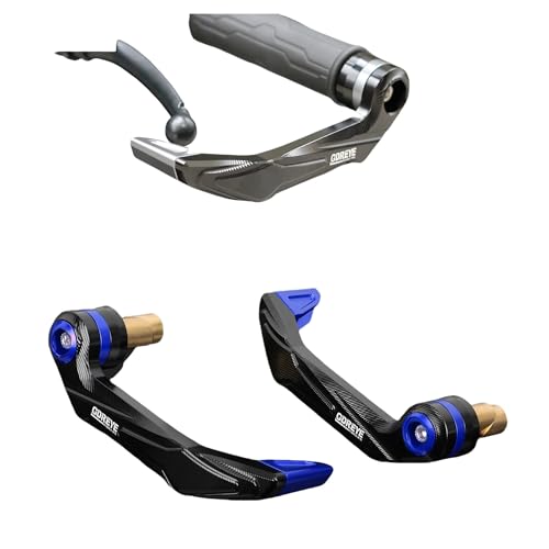 Handguard Guard Motorcycle Thick Aluminum Grips Guard Brake Clutch Levers Guard Protector for GSX-R950 GSX-R750 GSX-R1000 GSXR 750 950 1000 - color: Gray