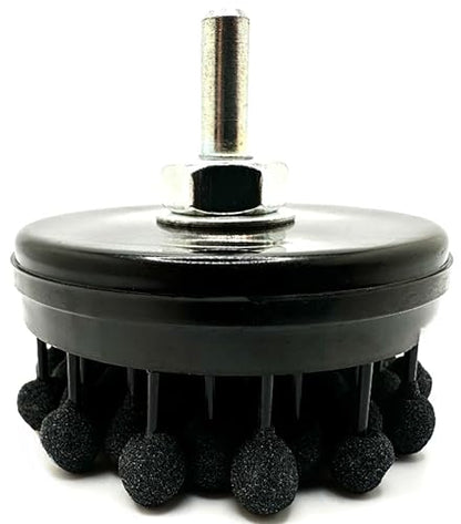 TwistFlex 2-1/2” 240 Grit Brake Rotor Hone, Flexible Ball Stones, 2.5” Medium Premium Zirconia 240 Grit, for Cross-Hatch Finishing Brake Rotors, Flywheels & Clutch Plates, Pack of 1
