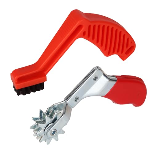 Wool Buffing Pad and Polishing Pad Cleaner Tool Set, Polishing Spur Tool Set, Foam Buffing Pad Conditioning Brush, Car Buffing Pad Professional Cleaning Tool