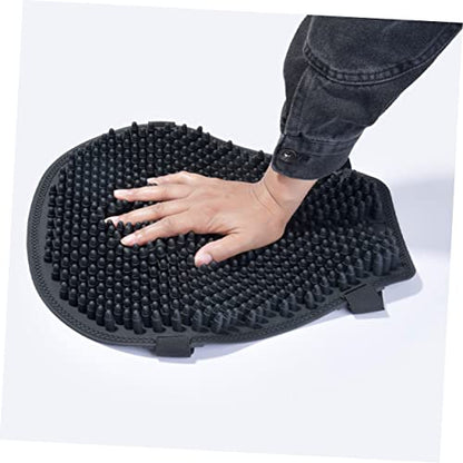 Thick Silicone Motorcycle Seat Cover Non Slip Breathable Cushion Pad Sunscreen Heat Resistant Motorbike Saddle for Comfortable Long Rides