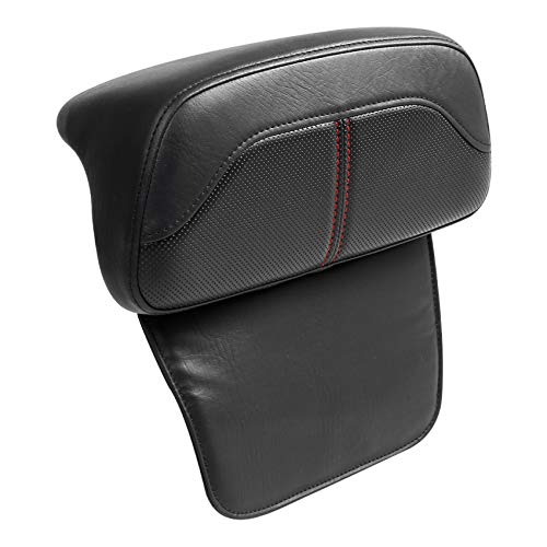Razor Chopped Trunk Backrest Pad Fits For Harley Touring 2014-2023 Tri Glide Road King Street Glide Electra Glide Road Glide Pack - color: Style F#1