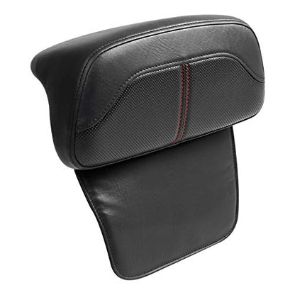 Razor Chopped Trunk Backrest Pad Fits For Harley Touring 2014-2023 Tri Glide Road King Street Glide Electra Glide Road Glide Pack - color: Style F#1