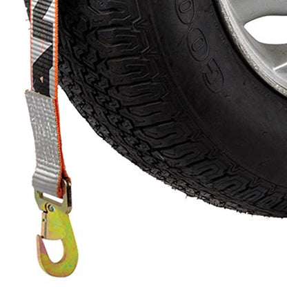 VULCAN Wheel Lift Harnesses with Snap Hooks - Bonnet Style - 2 Pack- Silver Series - 1,600 Pound Safe Working Load - size: Silver Series