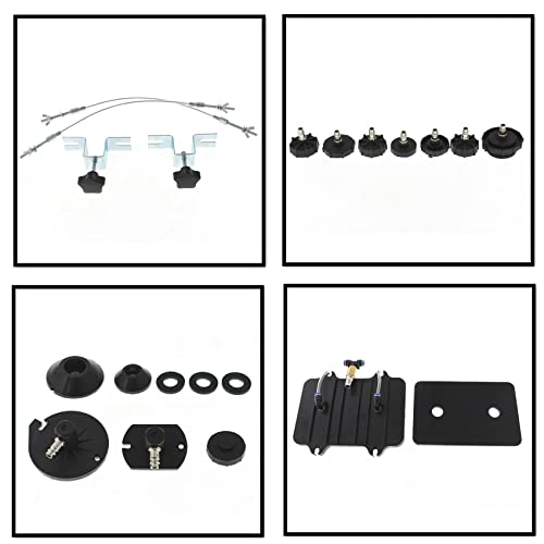 labwork 1 Set Portable Pneumatic Air Pressure Brake Kit and Clutch Bleeder Valve System Kit