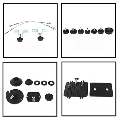 labwork 1 Set Portable Pneumatic Air Pressure Brake Kit and Clutch Bleeder Valve System Kit