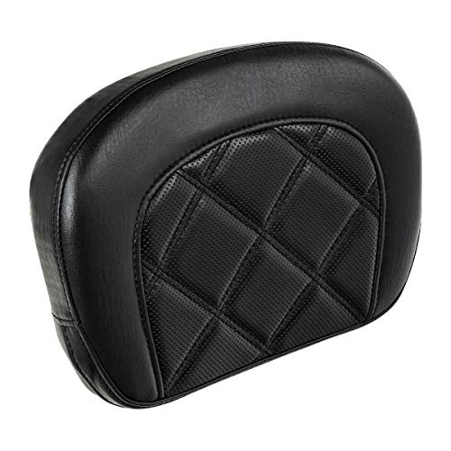 Detachable Sissy Bar Backrest Pad Fits For Harley 1997-2023 Touring Road King Tri Glide Street Glide Road Glide Electra Glide 2018-2023 Softail Slim FLSL Low Rider FXLR - color: Style F# 5