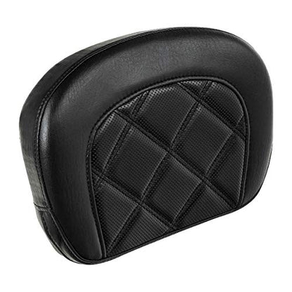 Detachable Sissy Bar Backrest Pad Fits For Harley 1997-2023 Touring Road King Tri Glide Street Glide Road Glide Electra Glide 2018-2023 Softail Slim FLSL Low Rider FXLR - color: Style F# 5