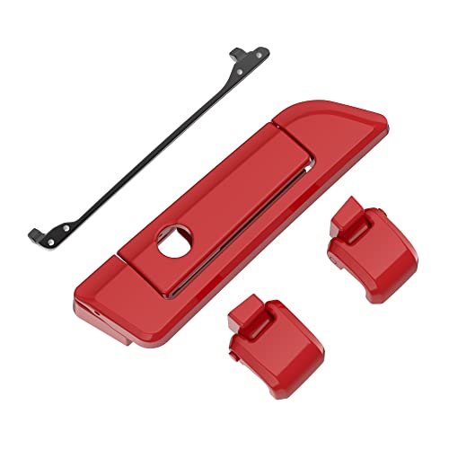 Moto Onfire Billiard Red Tour Trunk Luggage Latches Hinges Fit for AB Harley Touring Razor Chopped King Tour Trunk Luggage - color: Billiard Red