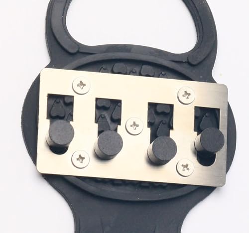 Bicycle Friction Spark Tool Pad, Bicycle Flint Pad, Foot Brake Sparking Foot Pressure Slider Riding Shoe Covers (Motorcycle, Scooter Accessories)