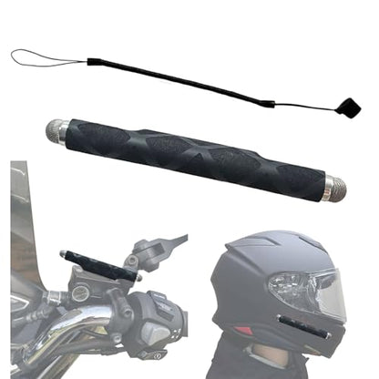 Motorcycle Stylus Pen, Magnetic Stylus for Phone, Touchscreen Stylus, Glove-Friendly Pen, Helmet Plate, Anti-Drop Strap, Tank Protection Film, 5 Colors - color: black
