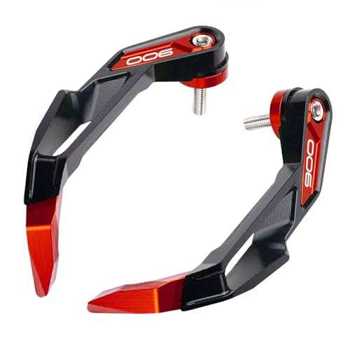 MOWOK Fit for Kawasaki Z900 Z900RS Z900SE Z 900 2017-2021 2022 2023 2024 2025 2026 Accessories Motorcycle Clutch Brake Lever Hand Guards handguard Handlebar Protector (Red) - color: Red