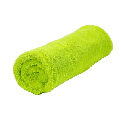 Maxshine Universal Car Drying Towel 30” x 30” | 1600GSM Plush Double-Sided Microfiber | Super Absorbent Rinse-Free Drying Towel for Car Wash & Detailing | Scratch-Free, Lint-Free Auto Care Cloth - size: 29" x 29" Green