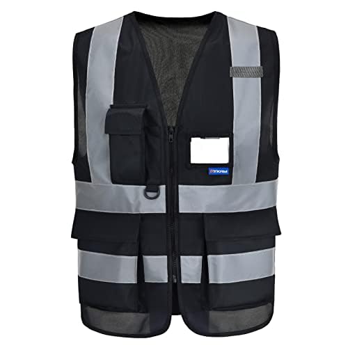 Amazon black safety vest - color: Black, size: 3X-Large
