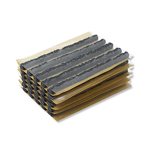 CKAuto 30pcs 4" Black Tire Repair Strings, Automotive Tool Tire Repair Plugs for Tubeless Off-Road Tires Car, Bike, ATV, UTV, Wheelbarrow, Mower (Pack of 2) - color: Black, size: 4" x φ0.236" 30pcs (Pack of 2)