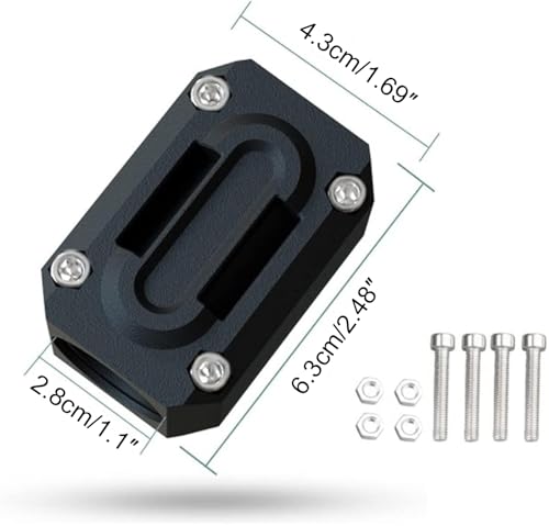 3 Pair Universal Motorcycle Bumper Decorative Blocks Frame Sliders Motorcycle Engine Guard Bumper Crash Bar Protectors 22/25/28mm Fit for R1200GS R1150GS