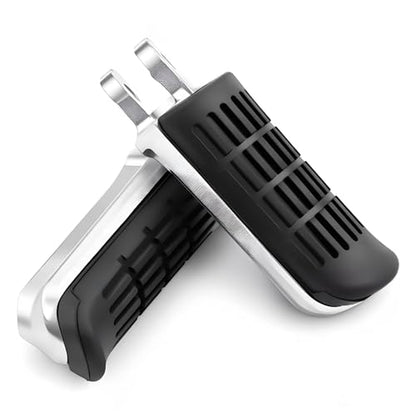 Motorcycle Footpegs Footrests Front Foot peg For Honda VTR1000 F VFR800 CB500 CB400 SF CB600 Hornet CBR600 CBR750F 1000F CB750 1300SF F2 F3 - color: Black#4