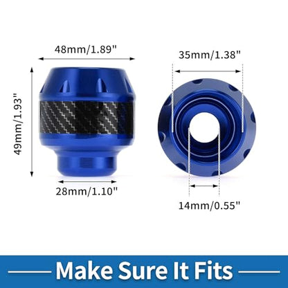 Motorcycle Frame Sliders Falling Protection Wheel Crash Protector Scooter Moped Aluminum Alloy Blue 2 Pcs - color: Blue