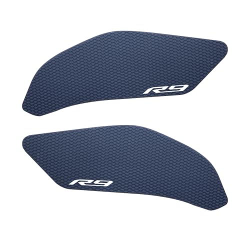 2025 New For YAMAHA YZF-R9 YZF R9 2026 Side Fuel Tank pad Tank Pads Protector Stickers Knee Grip Traction Pad （black）