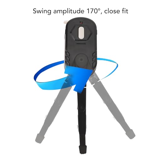 Motorcycle Helmet Wiper, 2 Speed Switch Rechargeable for Motorbike Visor with 800mAh Battery, 170 Swing Range