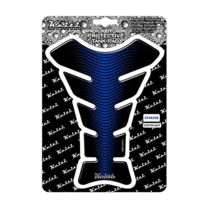 Keiti Universal Motorcycle Tank Pad Wave KT8430 (Blue) - color: Blue