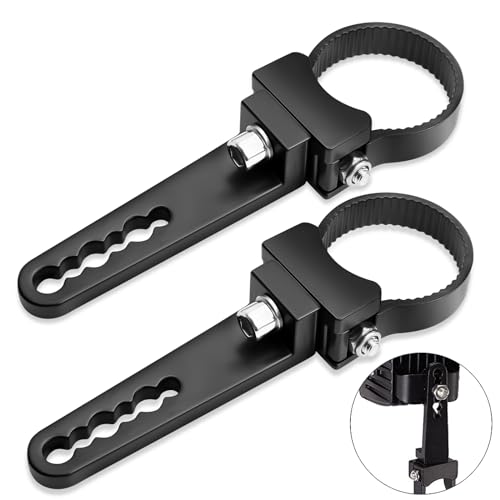 1.75" Bull Bar Tube Mount Clamps Universal Mounting Brackets Holder Kits for Led Hid Light Bar Jeep Wrangler Trucks Off-Road, 2pcs - size: 1.75 Inch